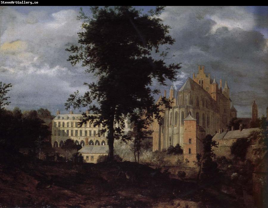 Jan van der Heyden Old Palace landscape